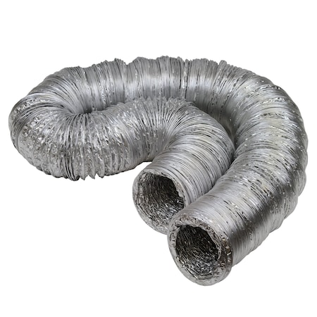 Jones Stephens 4in. x 50ft Flexible Aluminum Foil Ducting D04060